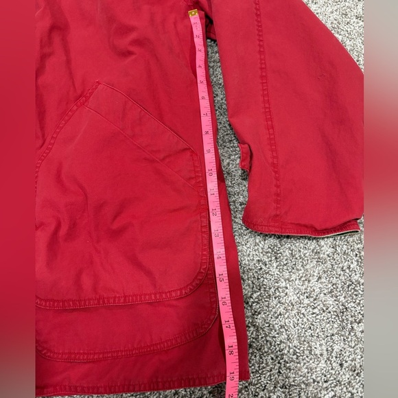 90s J Crew Vintage Red Barn Coat - Picture 4 of 5
